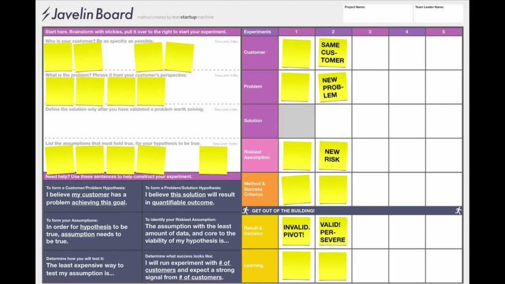 javelin board