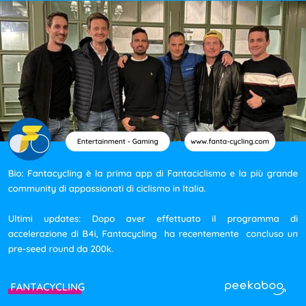 Fantacycling startup